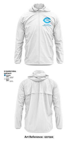Windbreaker, Chanute High School Band, Spirit Store, Teamtime, Team time, sublimation, custom sports apparel, team uniforms, spirit wear, spiritwear, sports uniforms, custom shirts, team store, custom team store, fundraiser sports, apparel fundraiser