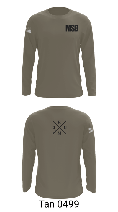 MSB DrumLine 23-24 50749009 Long Sleeve Performance Shirt - 17