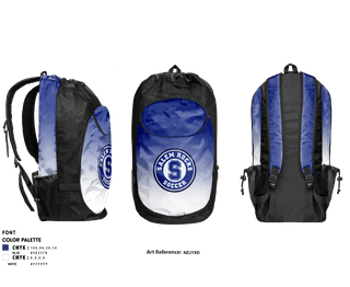 Gear Bag, Salem High School Soccer, Men's Soccer, Teamtime, Team time, sublimation, custom sports apparel, team uniforms, spirit wear, spiritwear, sports uniforms, custom shirts, team store, custom team store, fundraiser sports, apparel fundraiser