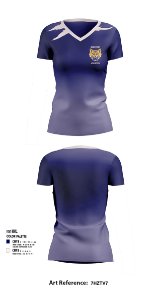 Women's Short Sleeve Vneck Shirt, Moss Point Athletics, Spirit Store, Teamtime, Team time, sublimation, custom sports apparel, team uniforms, spirit wear, spiritwear, sports uniforms, custom shirts, team store, custom team store, fundraiser sports, apparel fundraiser