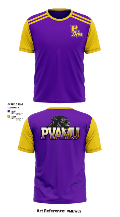 Prairie View A&M University Soccer 10183750 Short Sleeve Performance Shirt - 1