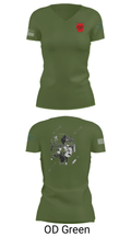 1-111th IN BN 37171288 Women's Short Sleeve V-neck Shirt - 28