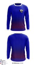 Mabel Canton Cougars 51242587 Long Sleeve Performance Shirt - 1