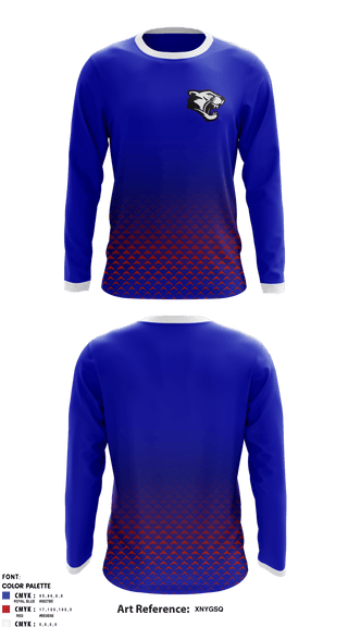 Long Sleeve Performance Shirt, Mabel Canton Cougars, Spirit Store, Teamtime, Team time, sublimation, custom sports apparel, team uniforms, spirit wear, spiritwear, sports uniforms, custom shirts, team store, custom team store, fundraiser sports, apparel fundraiser