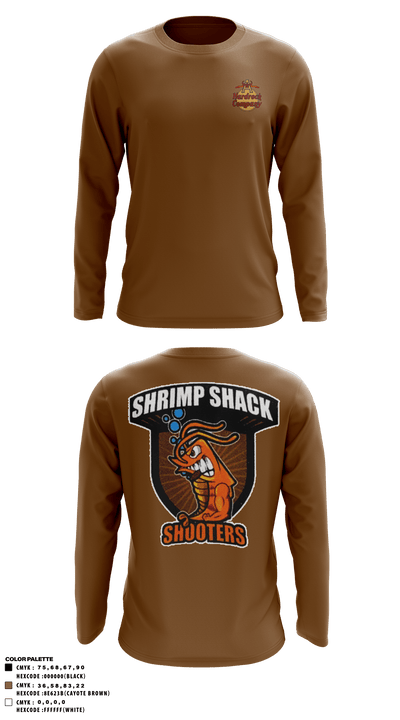 Shrimp Shack Shooters 38335157 Long Sleeve Performance Shirt - 5