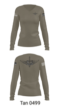 D/2 160th SOAR(A) 71994771 Women's Long Sleeve V-neck Shirt - 41