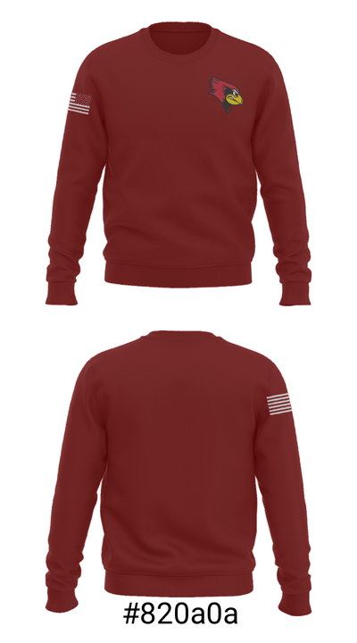 Redbirds Soccer 8871614 Crew Neck Sweatshirt - 16