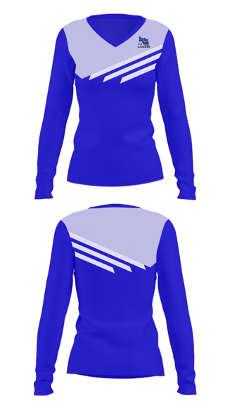 Women's Long Sleeve Vneck Shirt, LaVille Senior High School Basketball, Men's Basketball, Teamtime, Team time, sublimation, custom sports apparel, team uniforms, spirit wear, spiritwear, sports uniforms, custom shirts, team store, custom team store, fundraiser sports, apparel fundraiser