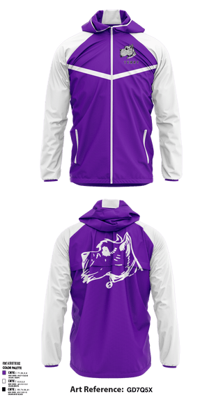 Windbreaker, Terry High School, Spirit Store, Teamtime, Team time, sublimation, custom sports apparel, team uniforms, spirit wear, spiritwear, sports uniforms, custom shirts, team store, custom team store, fundraiser sports, apparel fundraiser