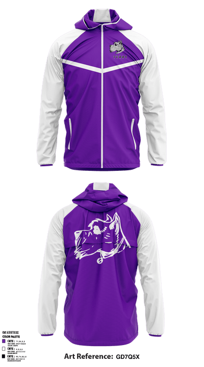 Terry High School 33908457 Windbreaker - 1