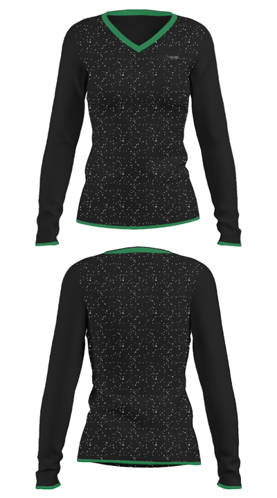 ShootSoCal firearms 29908101 Women's Long Sleeve V-neck Shirt - 32