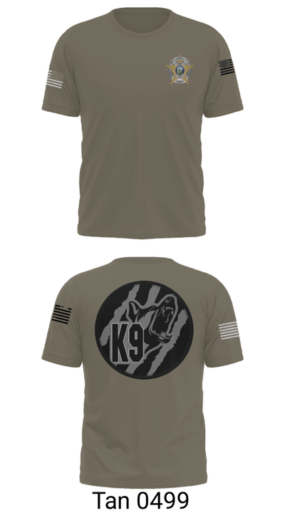Wayne County K9 Team 22596021 Short Sleeve Performance Shirt - 38