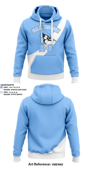Hoodie, Oak Ridge R-6 High School, Spirit Store, Teamtime, Team time, sublimation, custom sports apparel, team uniforms, spirit wear, spiritwear, sports uniforms, custom shirts, team store, custom team store, fundraiser sports, apparel fundraiser
