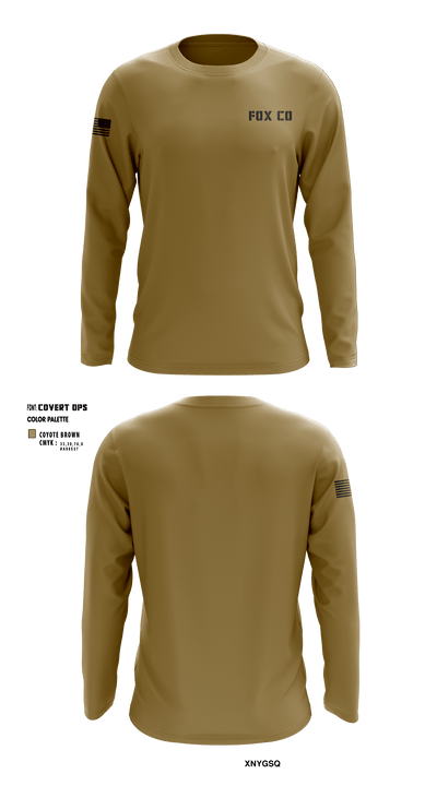 FOX CO 64493888 Long Sleeve Performance Shirt - 1