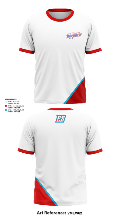East Side Baseball Association 13888827 Short Sleeve Performance Shirt - 1