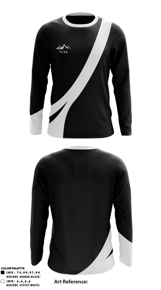 Long Sleeve Performance Shirt, Yukon Schools Athletic Association, Spirit Store, Teamtime, Team time, sublimation, custom sports apparel, team uniforms, spirit wear, spiritwear, sports uniforms, custom shirts, team store, custom team store, fundraiser sports, apparel fundraiser