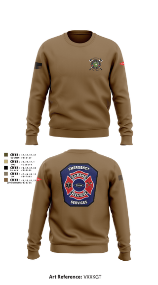 Crew Neck Sweatshirt, , Fire Department, Teamtime, Team time, sublimation, custom sports apparel, team uniforms, spirit wear, spiritwear, sports uniforms, custom shirts, team store, custom team store, fundraiser sports, apparel fundraiser