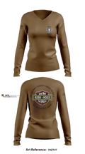 2d Battalion, 3d Special Forces Group 4124054 Women's Long Sleeve V-neck Shirt - 6