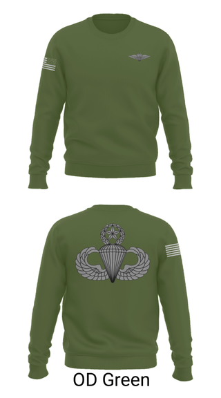 Crew Neck Sweatshirt, , Army, Teamtime, Team time, sublimation, custom sports apparel, team uniforms, spirit wear, spiritwear, sports uniforms, custom shirts, team store, custom team store, fundraiser sports, apparel fundraiser