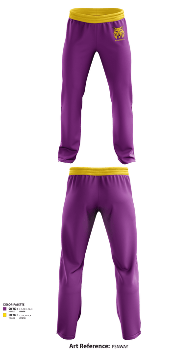 Webster City High School Basketball 32983677 Sweatpants - 1