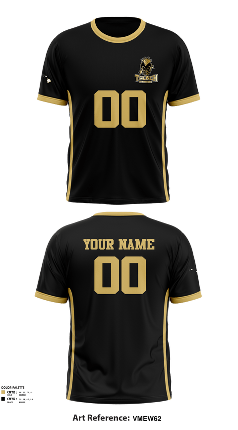 Short Sleeve Performance Shirt, TRENCH WARRIORS, Football, Teamtime, Team time, sublimation, custom sports apparel, team uniforms, spirit wear, spiritwear, sports uniforms, custom shirts, team store, custom team store, fundraiser sports, apparel fundraiser