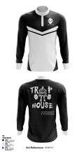 Trap House Fitness 35010693 Quarter Zip Jacket - 1