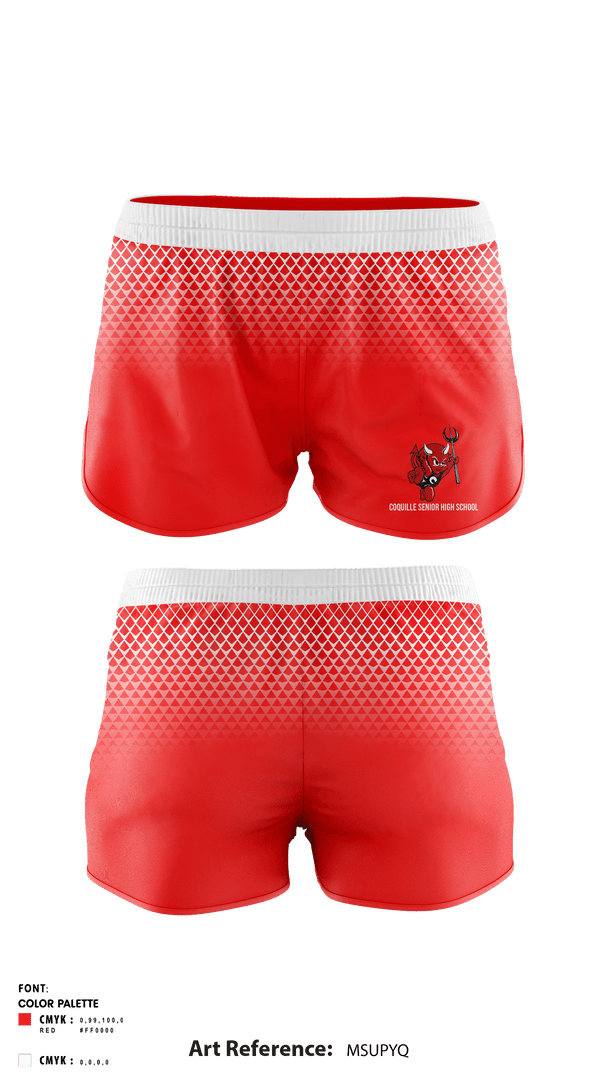 Track Shorts, Coquille Senior High School Track, Track & Field, Teamtime, Team time, sublimation, custom sports apparel, team uniforms, spirit wear, spiritwear, sports uniforms, custom shirts, team store, custom team store, fundraiser sports, apparel fundraiser