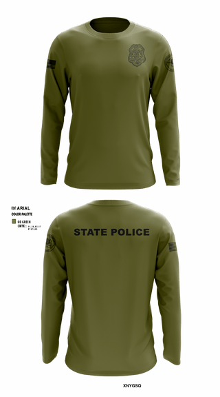 Long Sleeve Performance Shirt, , Police, Teamtime, Team time, sublimation, custom sports apparel, team uniforms, spirit wear, spiritwear, sports uniforms, custom shirts, team store, custom team store, fundraiser sports, apparel fundraiser