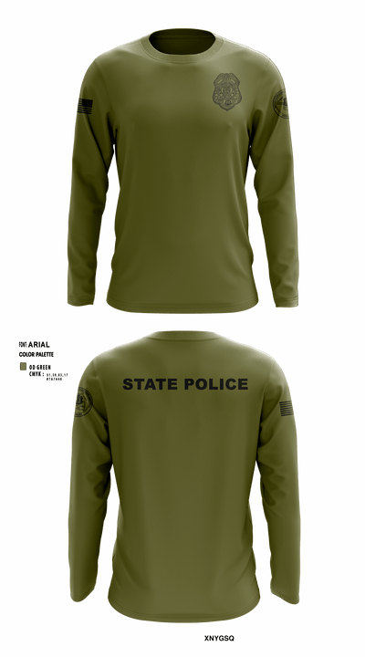 District 13 TF 92193766 Long Sleeve Performance Shirt - 14