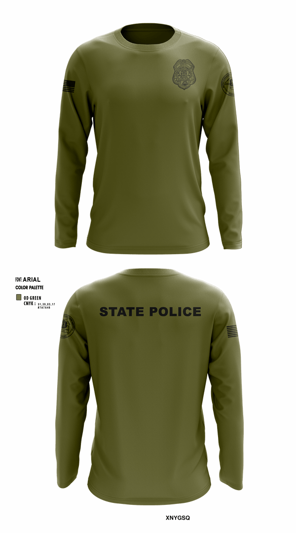 Long Sleeve Performance Shirt, , Police, Teamtime, Team time, sublimation, custom sports apparel, team uniforms, spirit wear, spiritwear, sports uniforms, custom shirts, team store, custom team store, fundraiser sports, apparel fundraiser