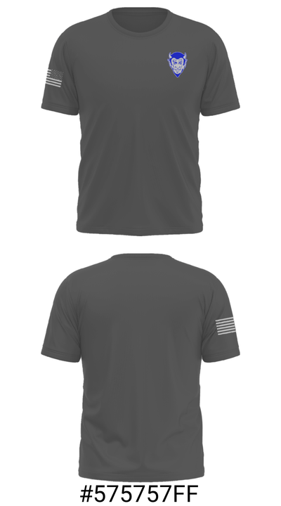 Tipton Middle School Cross Country 80012614 Short Sleeve Performance Shirt - 22