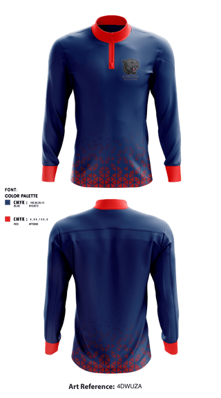 Quarter Zip Jacket, Hermitage High School Wrestling, Wrestling, Teamtime, Team time, sublimation, custom sports apparel, team uniforms, spirit wear, spiritwear, sports uniforms, custom shirts, team store, custom team store, fundraiser sports, apparel fundraiser