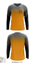 Gonzales High School Soccer 62769068 Long Sleeve Performance Shirt - 1