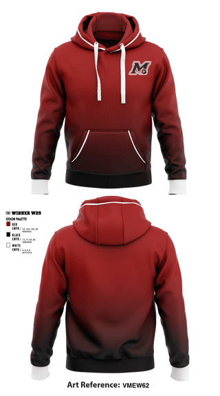 Hoodie, Myrtle Attendance Center Junior High School, Men's Volleyball, Teamtime, Team time, sublimation, custom sports apparel, team uniforms, spirit wear, spiritwear, sports uniforms, custom shirts, team store, custom team store, fundraiser sports, apparel fundraiser