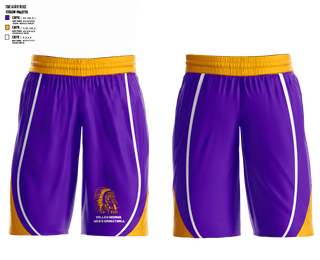 Mens Basketball Shorts, Valley Indians, Men's Basketball, Teamtime, Team time, sublimation, custom sports apparel, team uniforms, spirit wear, spiritwear, sports uniforms, custom shirts, team store, custom team store, fundraiser sports, apparel fundraiser