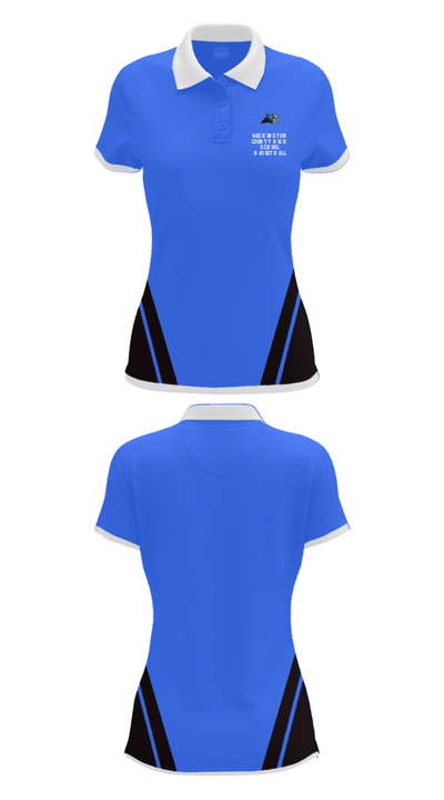 Washington County High School Basketball 52646337 Women's Short Sleeve Performance Polo  - 28