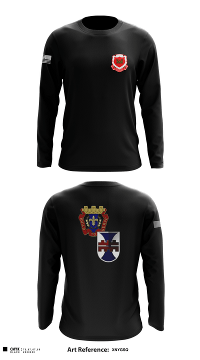 390th EN CO 36612862 Long Sleeve Performance Shirt - 1