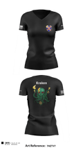 Krakens 72213128 Women's Short Sleeve V-neck Shirt - 7