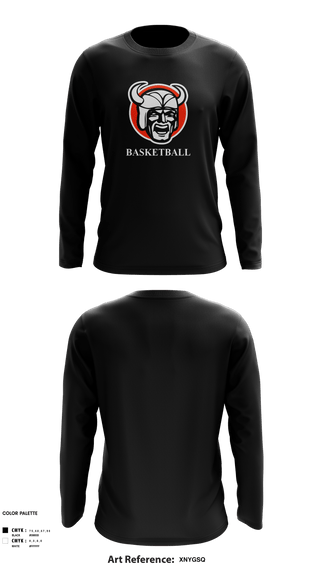 Long Sleeve Performance Shirt, Hoover hoops, Men's Basketball, Teamtime, Team time, sublimation, custom sports apparel, team uniforms, spirit wear, spiritwear, sports uniforms, custom shirts, team store, custom team store, fundraiser sports, apparel fundraiser