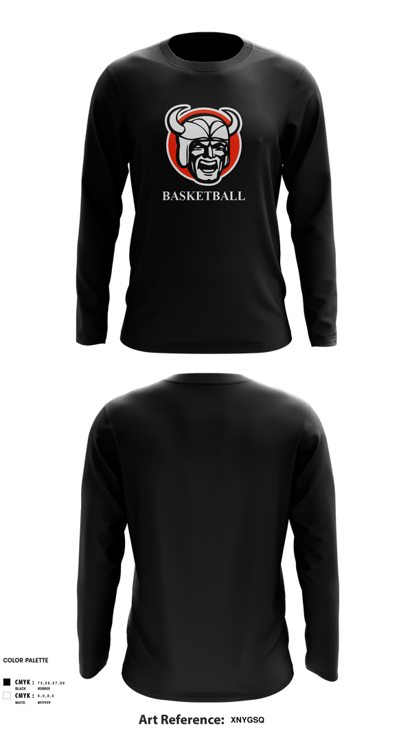 Long Sleeve Performance Shirt, Hoover hoops, Men's Basketball, Teamtime, Team time, sublimation, custom sports apparel, team uniforms, spirit wear, spiritwear, sports uniforms, custom shirts, team store, custom team store, fundraiser sports, apparel fundraiser