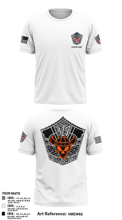 329TH CWC 25491808 Short Sleeve Performance Shirt - 2
