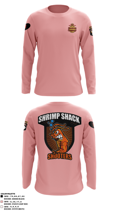 Shrimp Shack Shooters 38335157 Long Sleeve Performance Shirt - 2