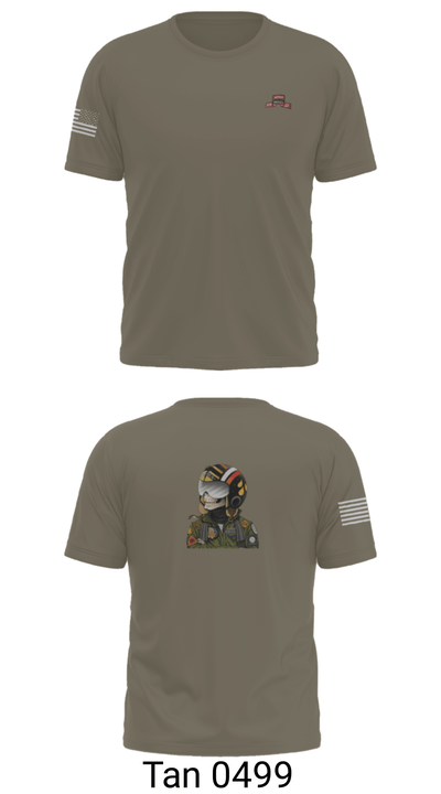 B Co., 326 BEB, 1 BCT, 101st ABN DIV (AASLT) 89125861 Short Sleeve Performance Shirt - 35