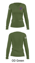 12th AVN BN 38693082 Women's Long Sleeve V-neck Shirt - 31