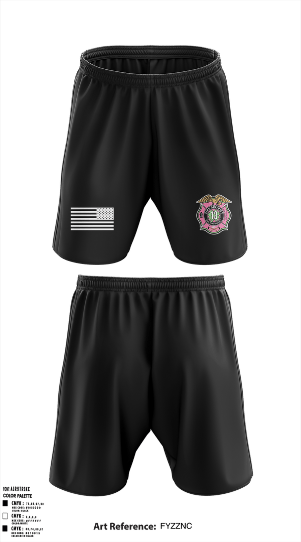 Athletic Shorts With Pockets, FD13, Fire Department, Teamtime, Team time, sublimation, custom sports apparel, team uniforms, spirit wear, spiritwear, sports uniforms, custom shirts, team store, custom team store, fundraiser sports, apparel fundraiser