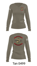 2nd Supply Battalion 27685177 Women's Long Sleeve V-neck Shirt - 40