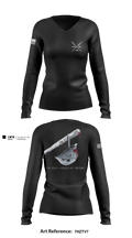 2nd PLT Baseterds 6936669 Women's Long Sleeve V-neck Shirt - 4