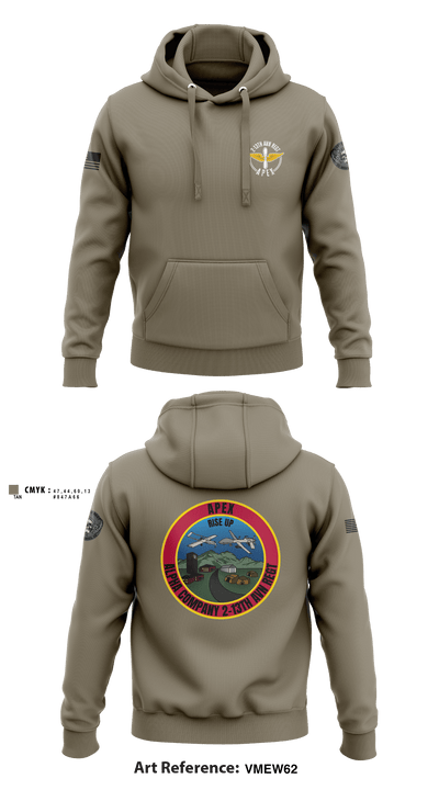 A Co, 2-13th AVN REGT 95713396 Hoodie - 4