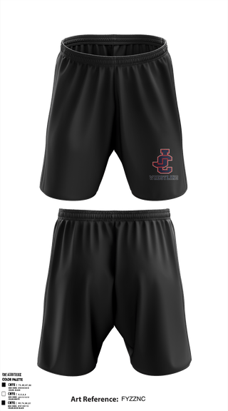 Athletic Shorts With Pockets, Jefferson County High School Wrestling, Wrestling, Teamtime, Team time, sublimation, custom sports apparel, team uniforms, spirit wear, spiritwear, sports uniforms, custom shirts, team store, custom team store, fundraiser sports, apparel fundraiser