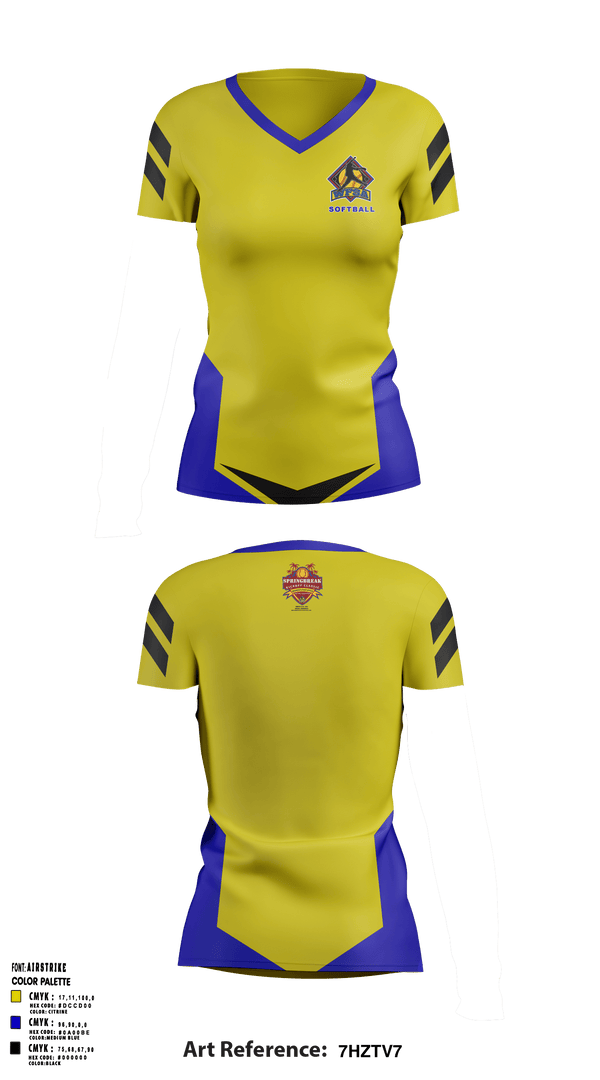 Women's Short Sleeve Vneck Shirt, Women's Fastpitch Softball Association, Softball, Teamtime, Team time, sublimation, custom sports apparel, team uniforms, spirit wear, spiritwear, sports uniforms, custom shirts, team store, custom team store, fundraiser sports, apparel fundraiser
